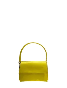 Burana Lab     Borsa a Mano in Pelle Giallo