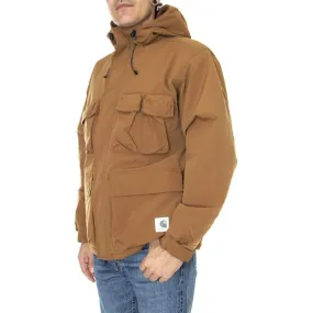 CARHARTT WIP Kilda Jacket Hamilton Brown - Giacca Invernale con Cappuccio Uomo Marrone    