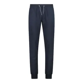 CMP   uomo    Pantaloni in tessuto leggero stretch con polsino - col. N950