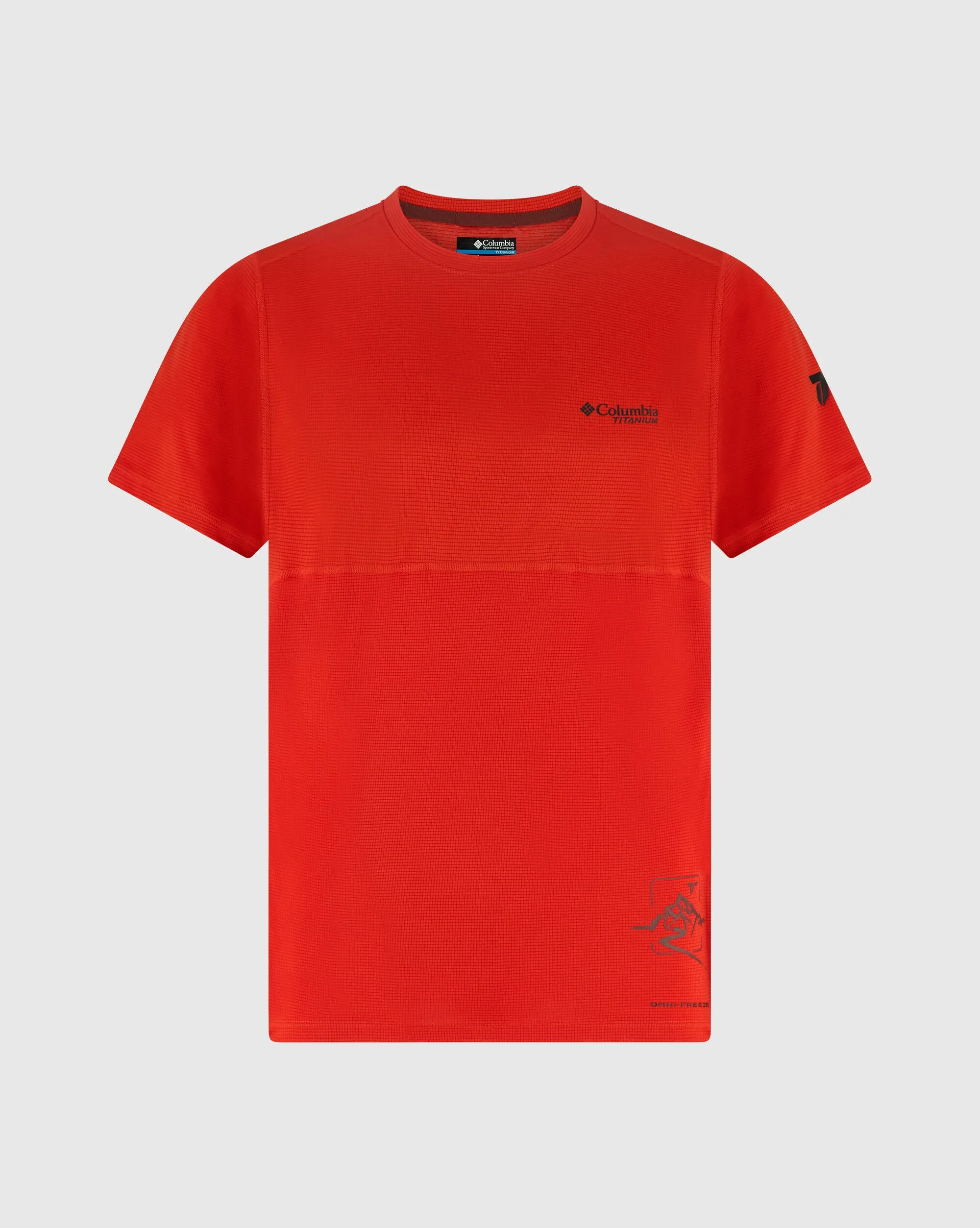 Columbia T-shirt tecnica Cirque River Arancio Uomo