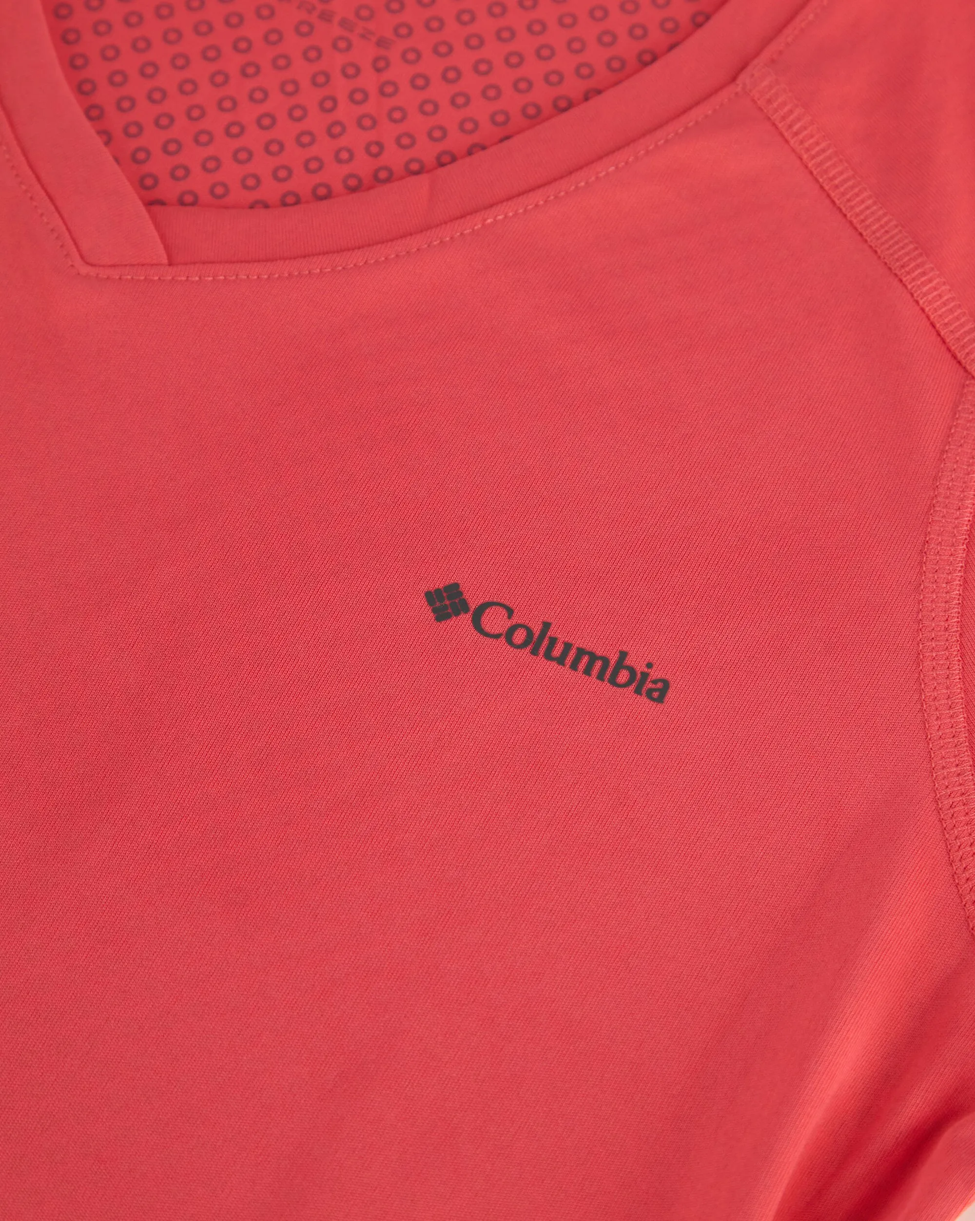 Columbia T-shirt tecnica Zero Rules Rosso Donna