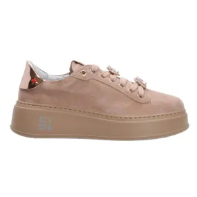 Combi Sahara suede Rosa