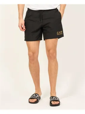 Costume EA7 modello boxer con logo a contrasto