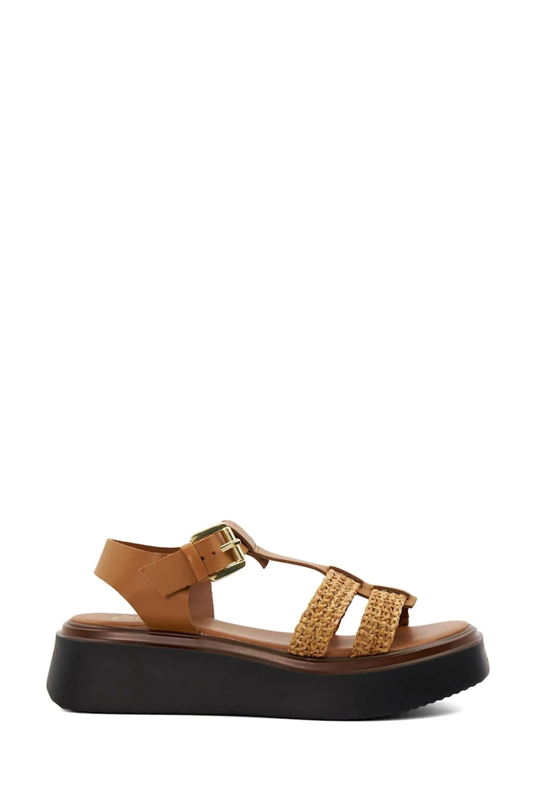 Dune London Lyons - Sandali flatform con cinturino a T