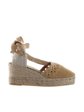 Espadrilles valenciana arte in tessuto lurex