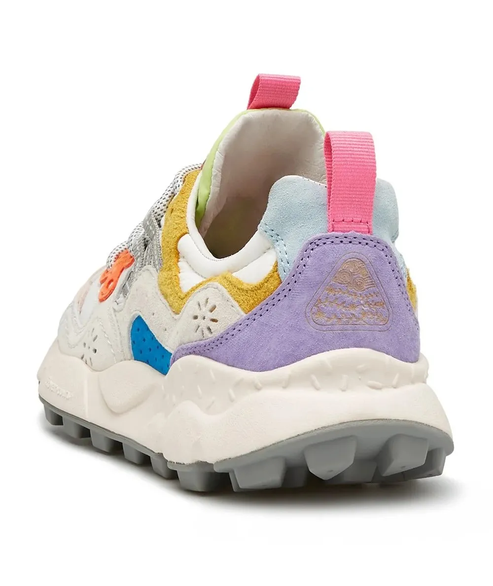 FLOWER MOUNTAIN DONNA--Sneakers in suede e tessuto YAMANO 3