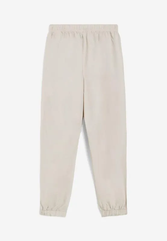 Freddy Pantaloni joggers in tessuto popeline tinto in capo W