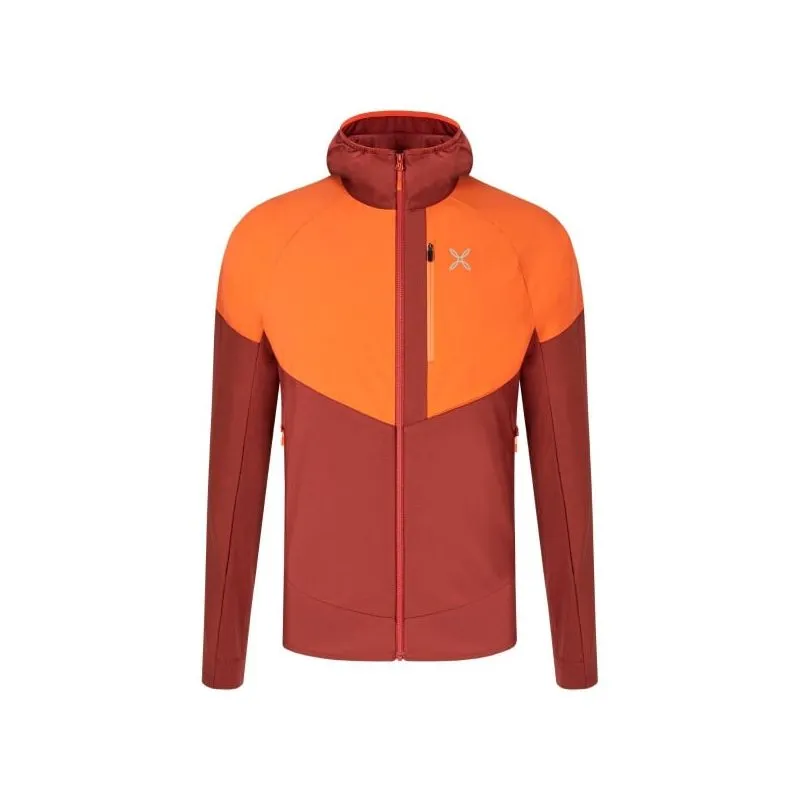 Giacca MONTURA SPITZE MAGLIA (TOBACCO/ARANCIO BRILLANTE) uomo