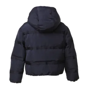 Giubbotto Armani Junior Blu E Panna Bambino