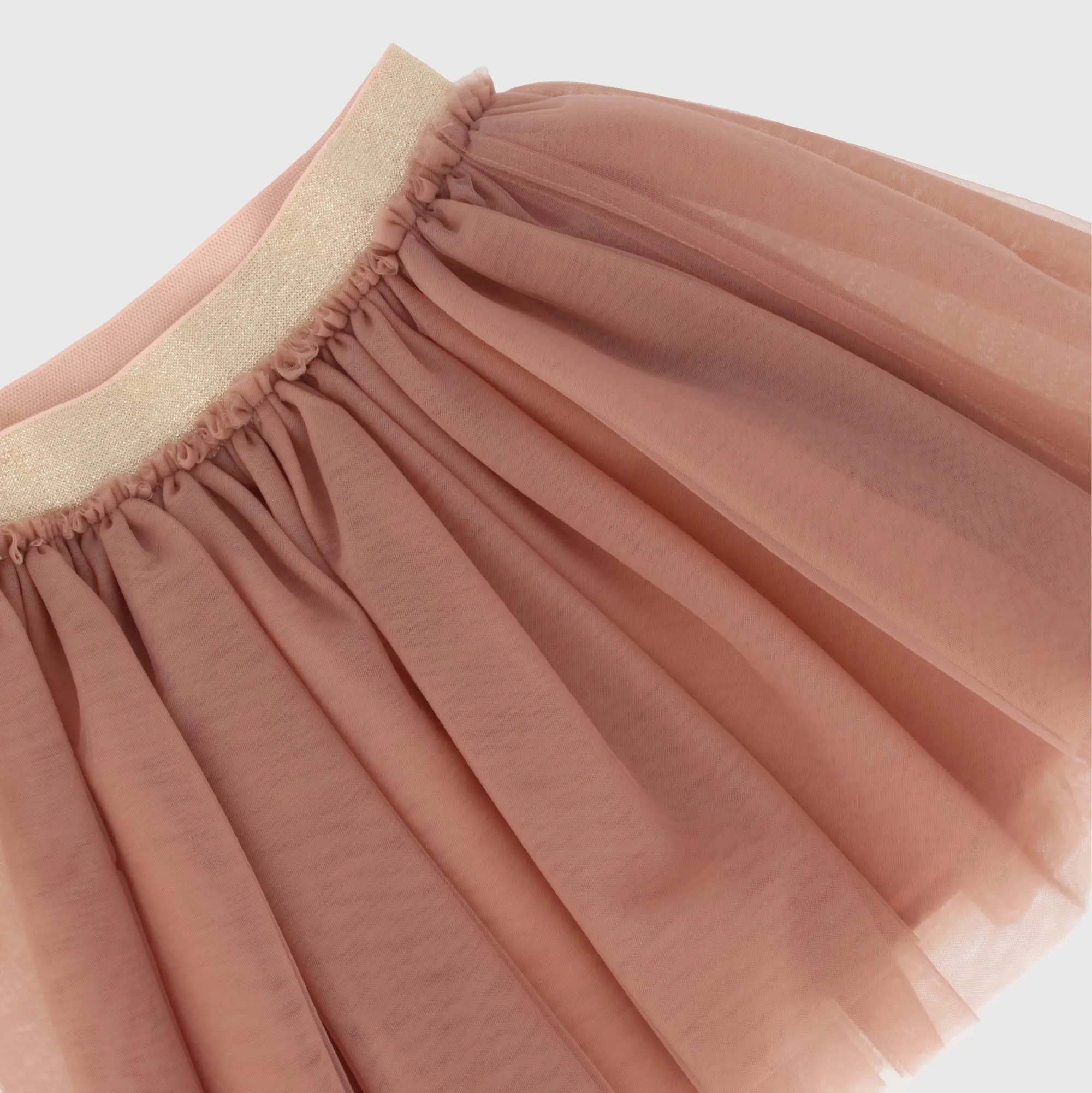 Gonna in tulle da bambina, ROSA            