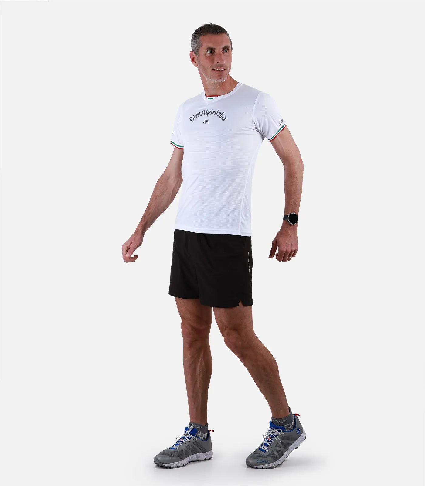 ITALIAN MONTAGNARD- Uomo T-shirt tecnica da Trail Running