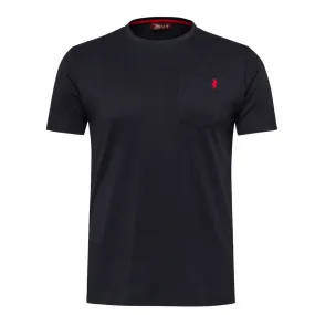 MCS t-shirt uomo con taschino colore nero