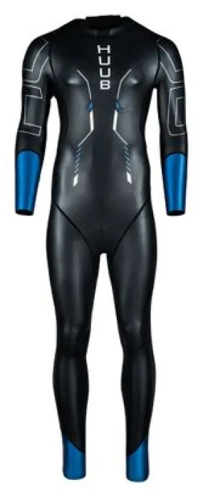 Muta in neoprene Huub Alpha-Beta x Alltricks Nero / Blu