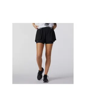 New Balance Relentless 2 in 1 Short W