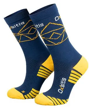 Oxsitis Adventure Calzini Nero Giallo Unisex