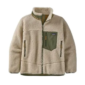 Patagonia K's Retro-X Jkt Natural w/Coriander Brown - Giacca Invernale Bambino Marrone    