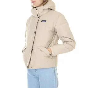 Patagonia W's Downdrift Jkt Oar Tan - Giacca Invernale con Cappuccio Donna Beige    