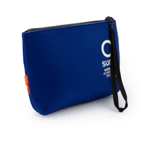 Pochette Unisex Blu In Neoprene