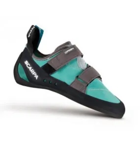 Scarpa da arrampicata da donna Scarpa Origin Wmn (verde/blu)