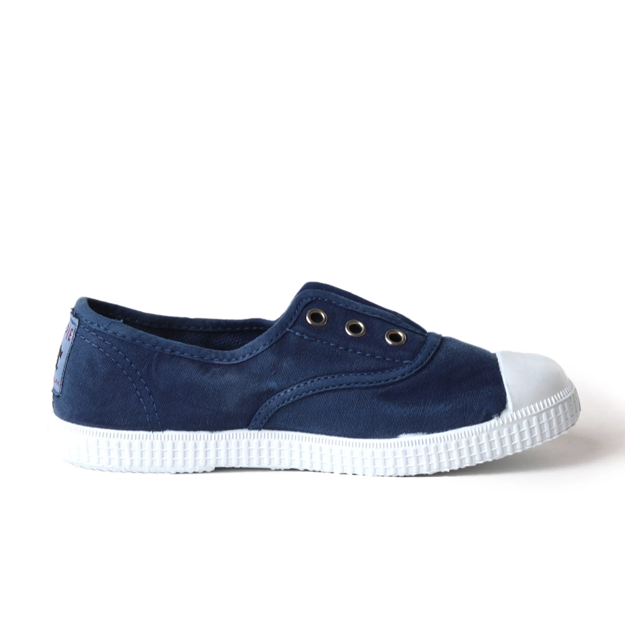 Sneaker Bassa Unisex In Tessuto Blu Vintage