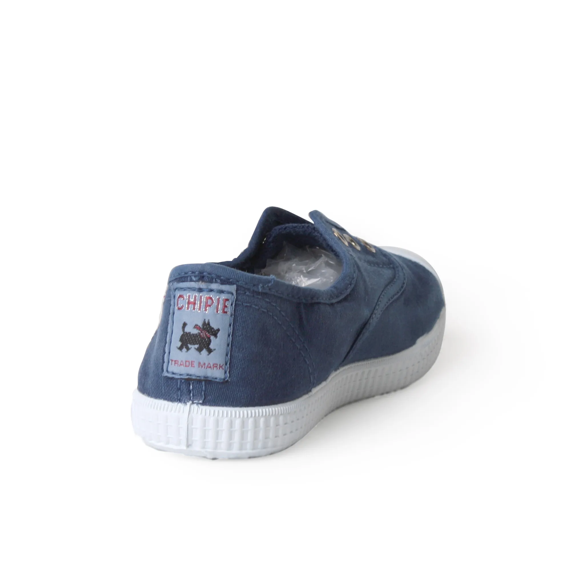 Sneaker Bassa Unisex In Tessuto Blu Vintage