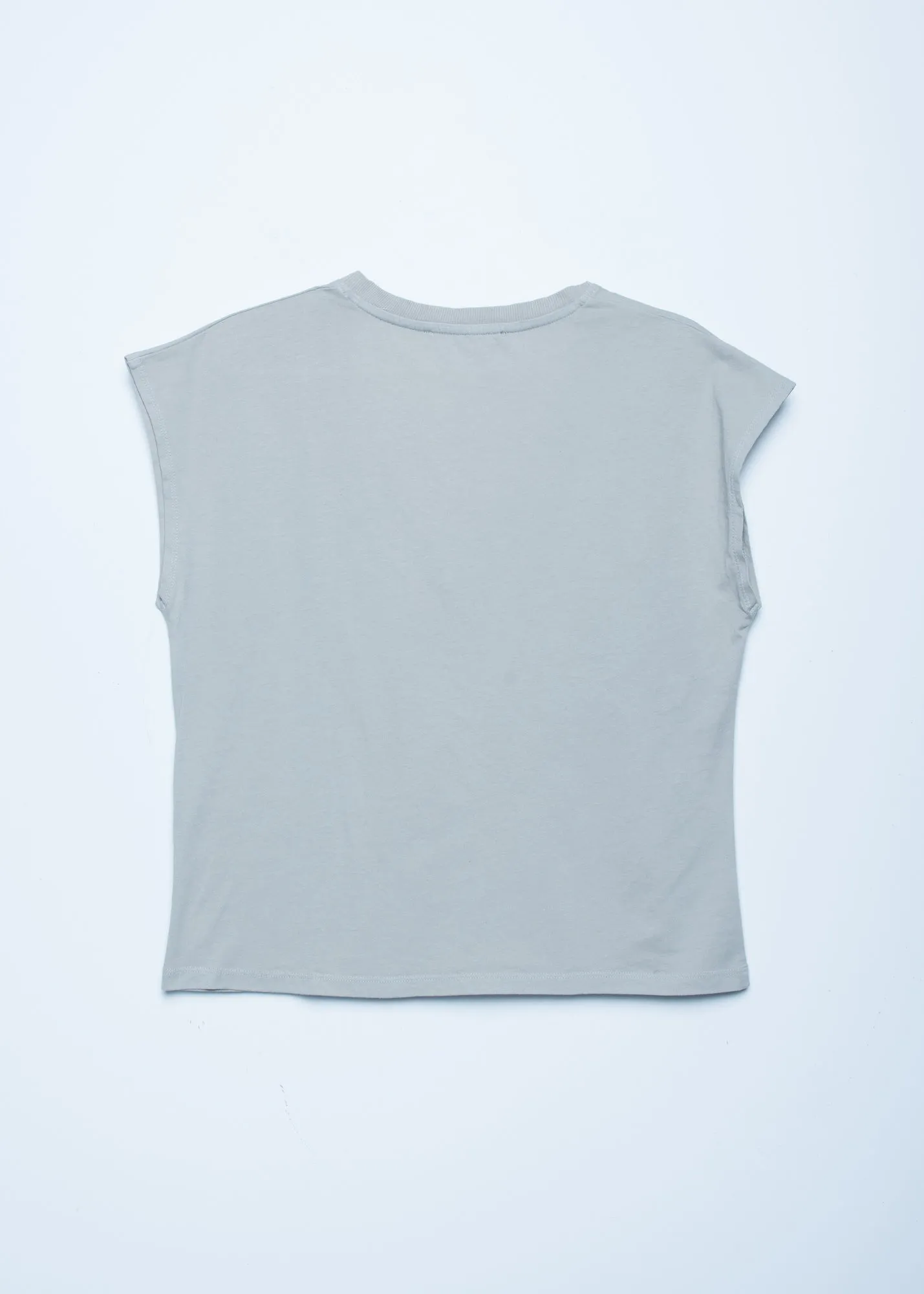 T-shirt basic con scollo a V