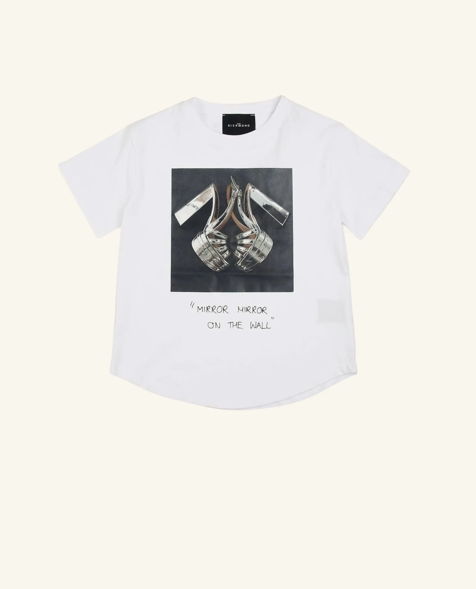 T-shirt John Richmond in cotone per bambine