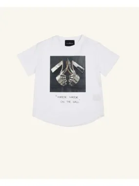 T-shirt John Richmond in cotone per bambine