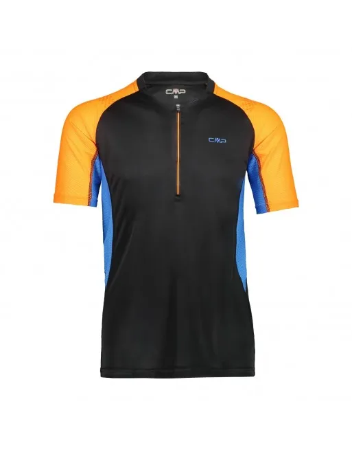 T-SHIRT TECNICA CON ZIP CMP UOMO 31C6407