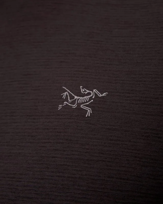 T-shirt tecnica grigia da uomoArcteryx Cormac Crew SS