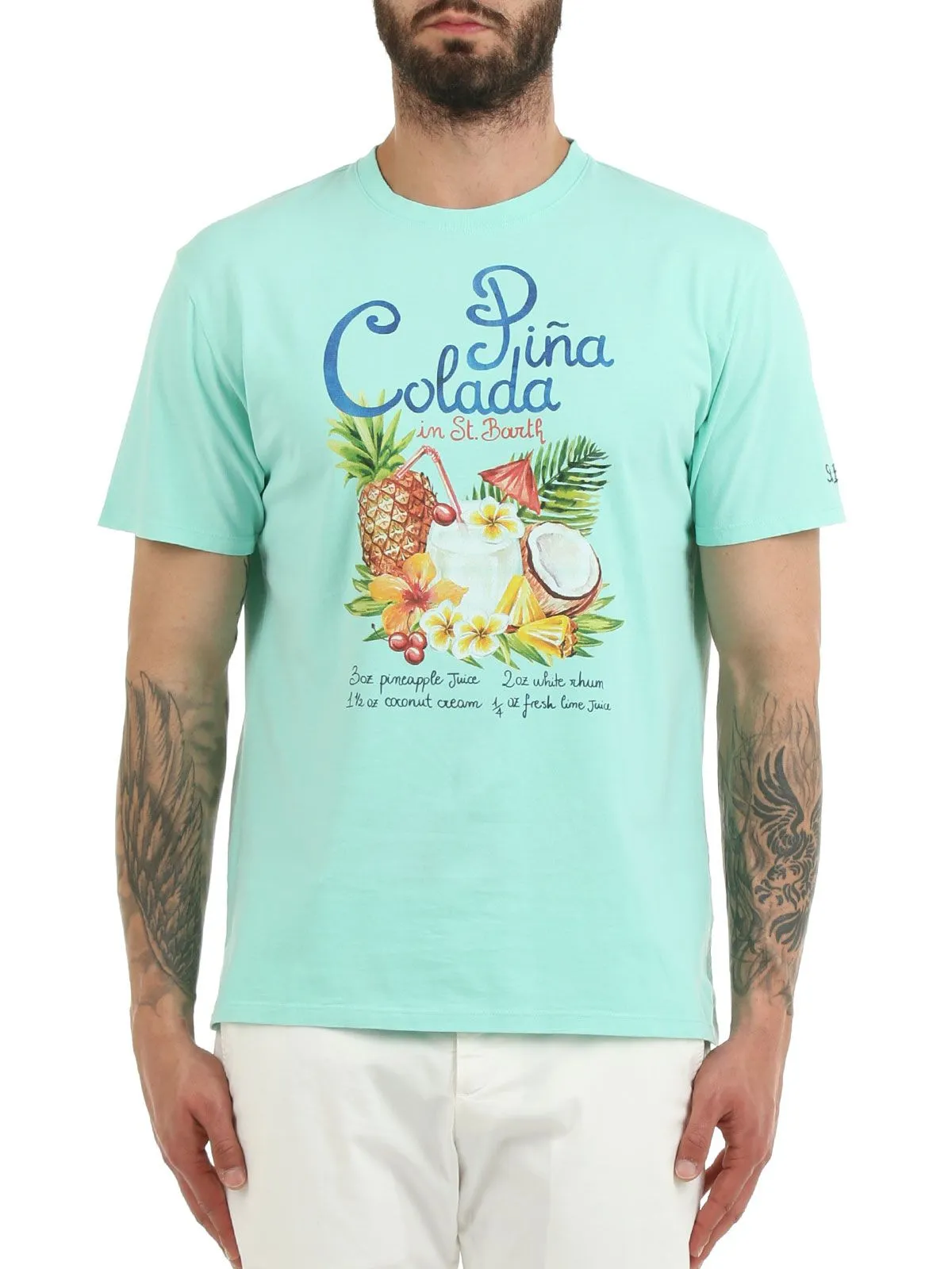 T-SHIRT VERDE IN COTONE