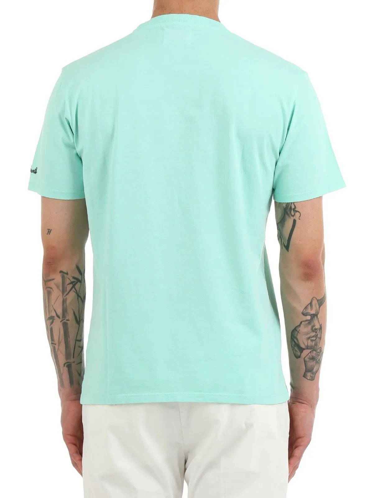 T-SHIRT VERDE IN COTONE