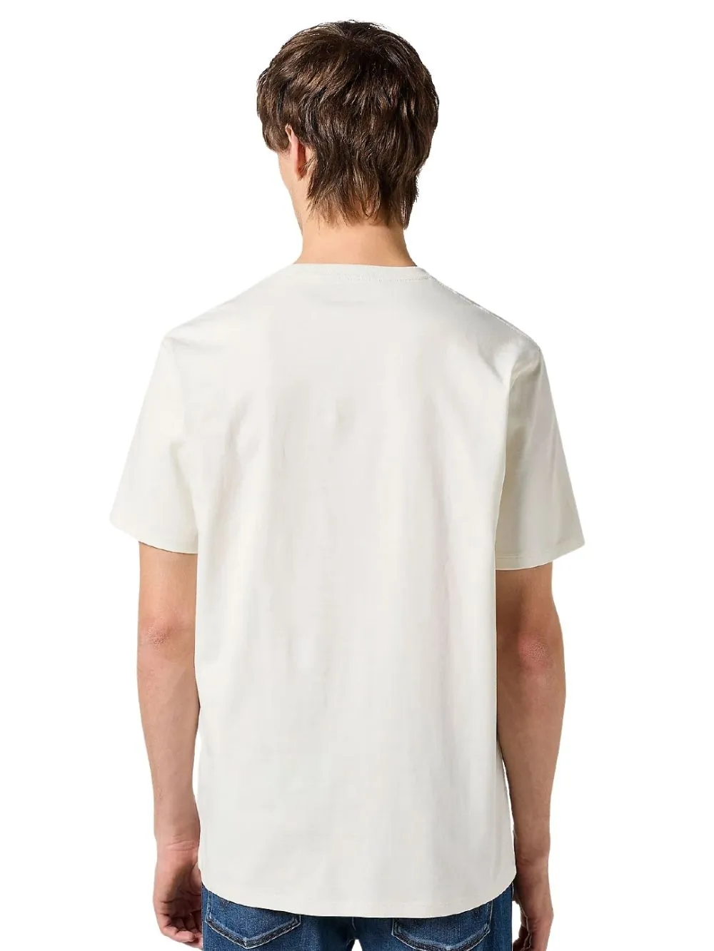 T-shirt WRANGLER Uomo 112351234 SIGN OFF Bianco