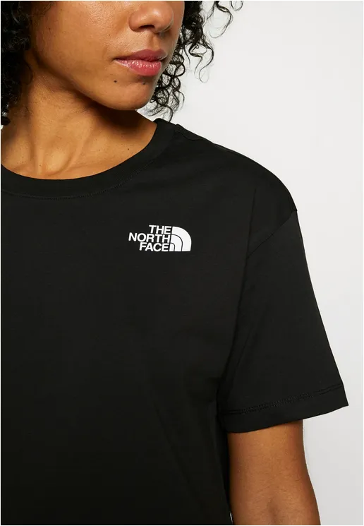 The North Face Crop Dome Tee girls' t-shirt NF0A82ECJK31 black