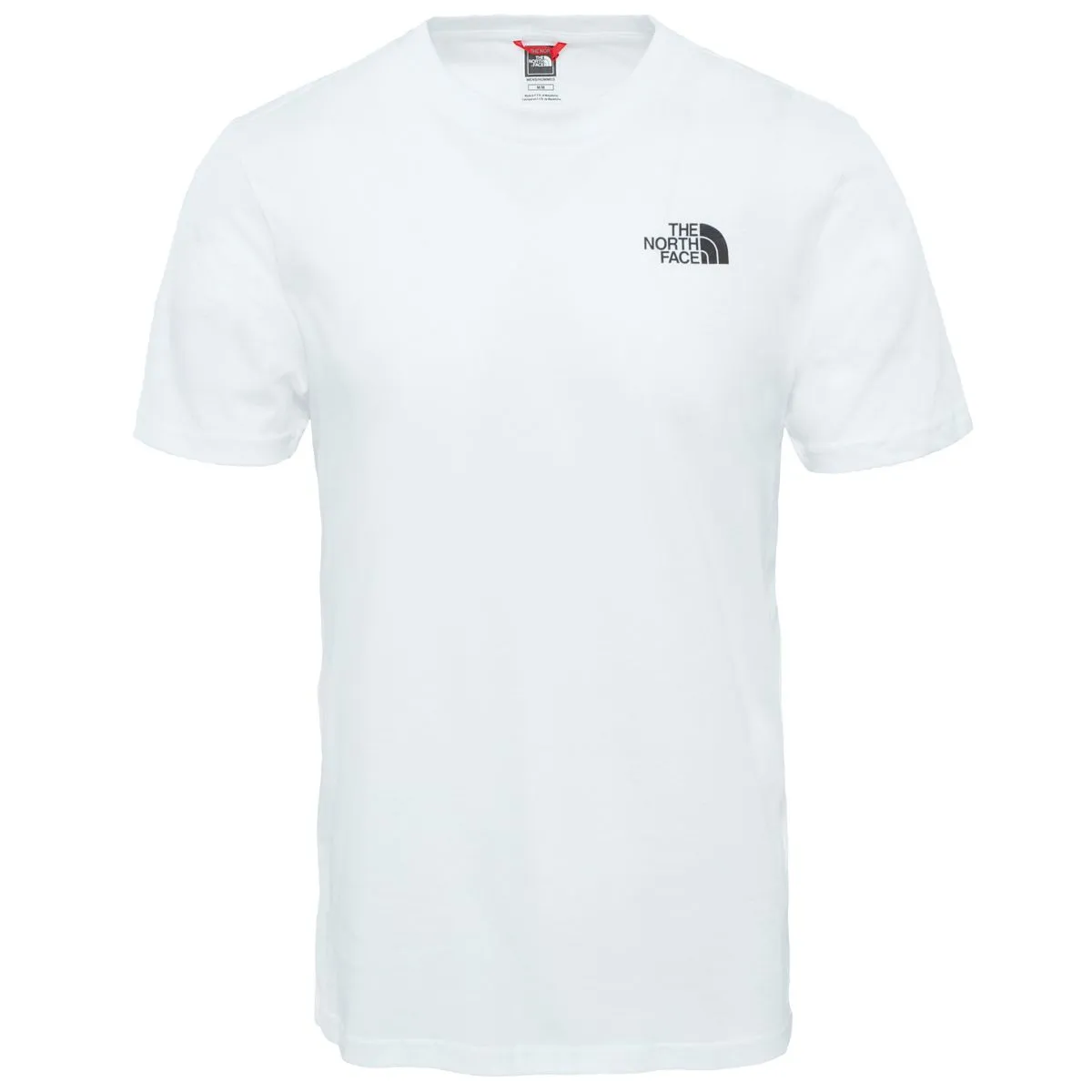 The North Face T-Shirt Simple Dome Uomo Bianco