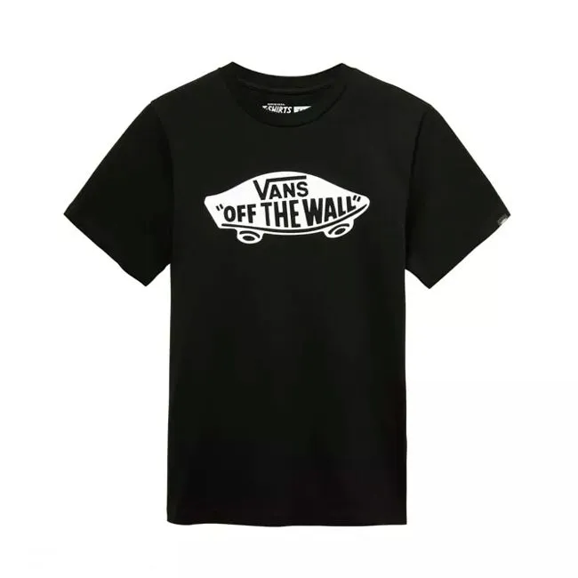 Vans T-Shirt Logo Skate Bambino Nero