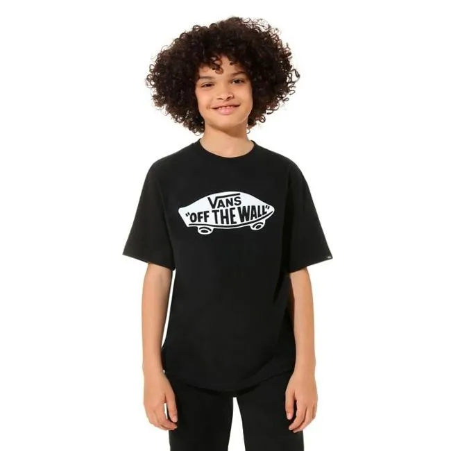 Vans T-Shirt Logo Skate Bambino Nero