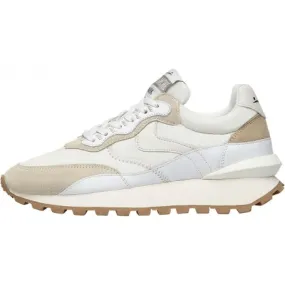 VOILE BLANCHE QWARK Hype Woman-Sneakers in Suede e Tessuto Tecnico-Bianco,